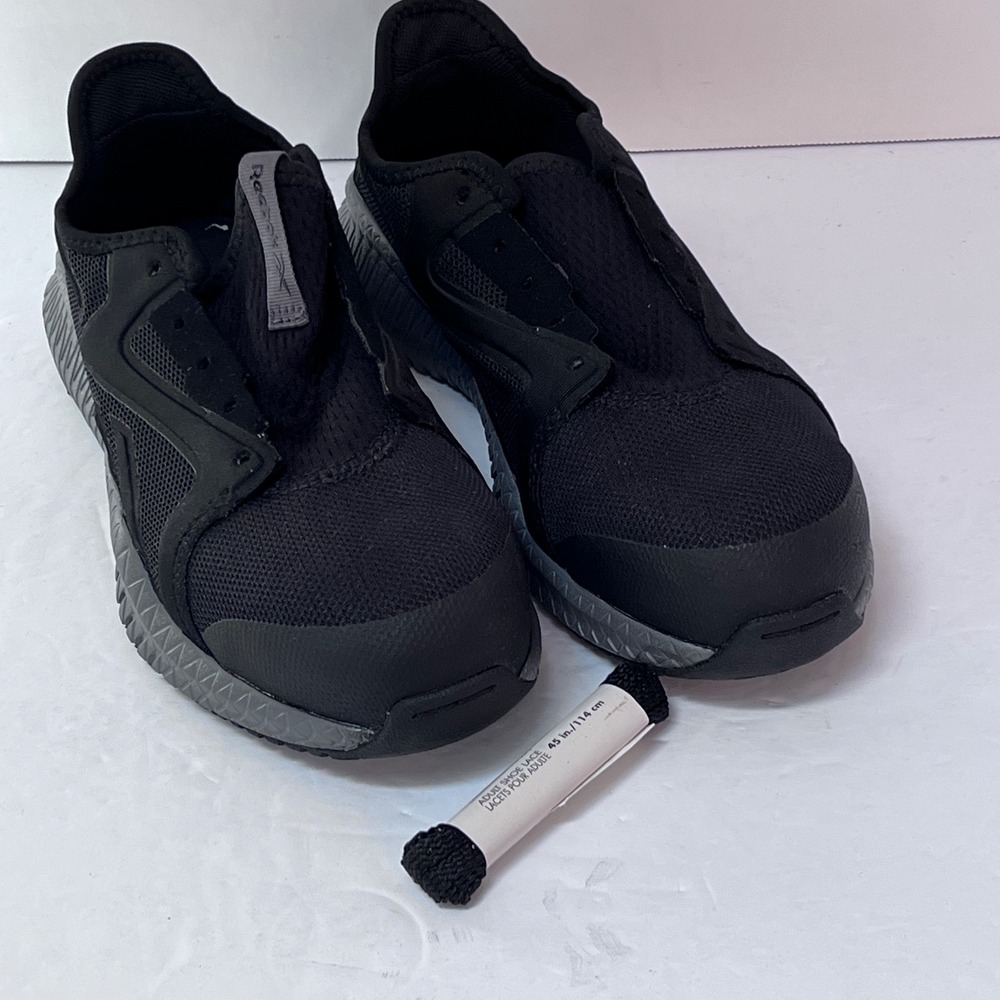 Reebok Ladies Flexagon 3.0 Composite Toe Black Athletic Work Shoes RB464 7W‎